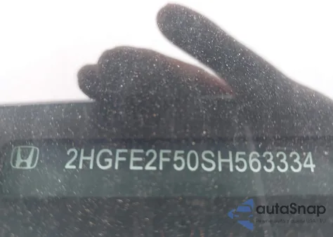 2025 Honda Civic Sport z USA, uszkodzony, nr VIN 2HGFE2F50SH563334